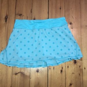 blue lululemon skort